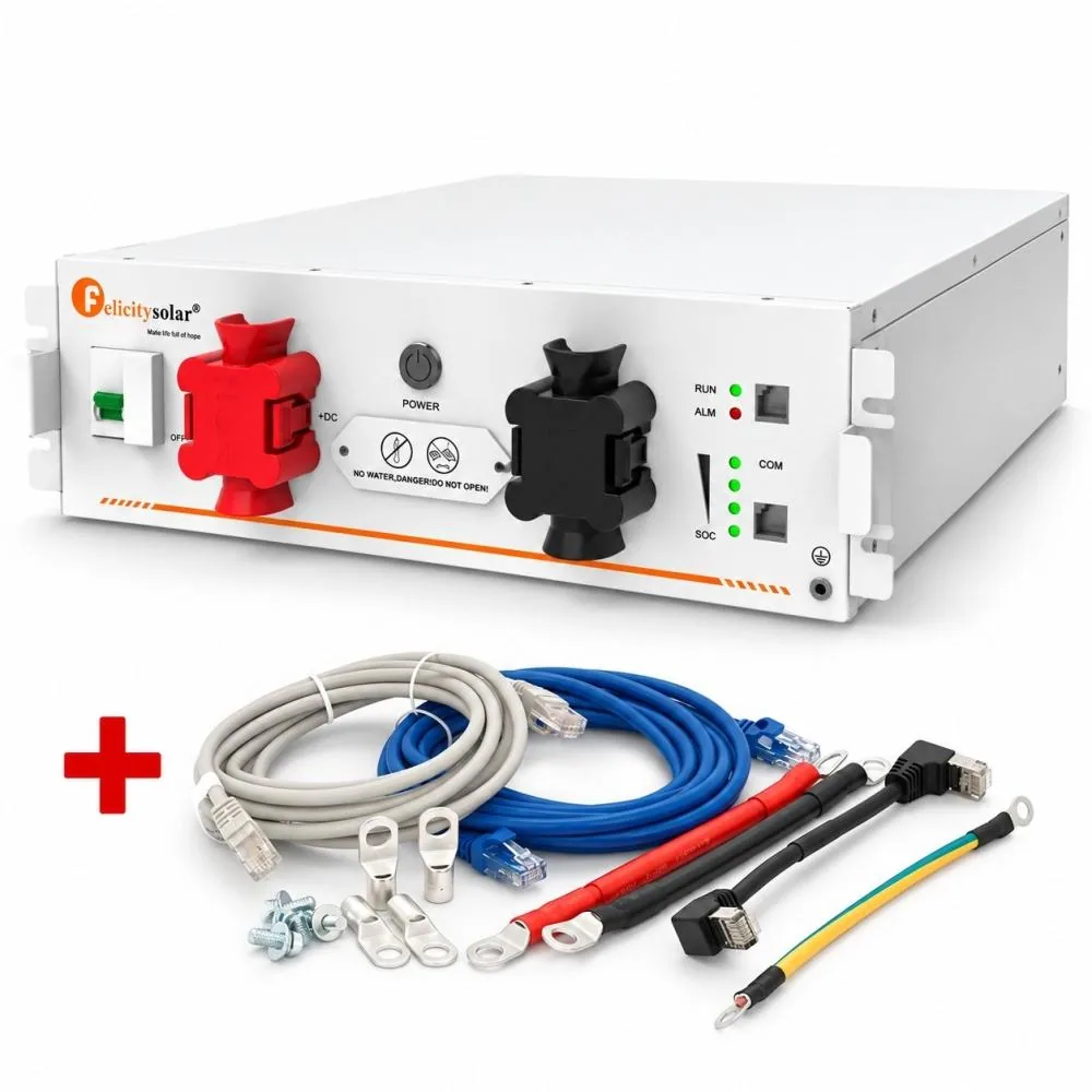 LiFePO4 51,2V/100Ah Акумулятор Felicity з BMS 100А для систем резервного живлення