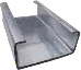 KREPMETAL Профіль С-подібний 120х43х9х2 мм, L=6000 (Холодноформований профіль із високоякісної гарячеоцинкованої сталі)