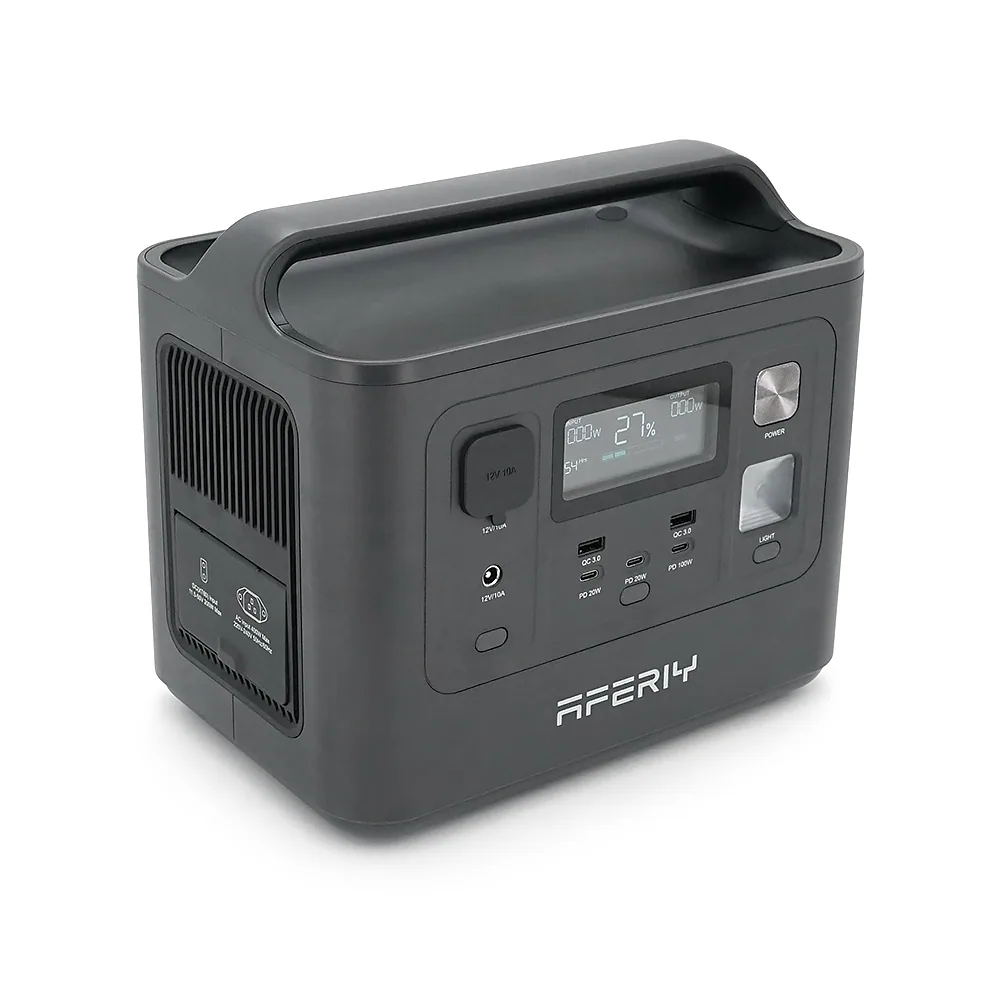 Портативна станція AFERIY AF-P010, LiFePO4 512Втч. (max800)Вт,MPPT 11.5-50В-8А(200Вт), LED, out220v USB-A,3xType-C PD20/100Вт, DC+прикурювач 12В/10А,272*184,5*240 мм. 6.5kg