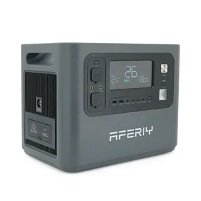 Портативна станція AFERIY AF-P210,LiFePO4 2048Втч.(max2400)Вт,MPPT 11.5-50В-20А(500Вт),out220v. LED.  2-USB,4xType-C PD20/100Вт,DC+прикуриватель12В/10А,398*280*315 мм,22kg