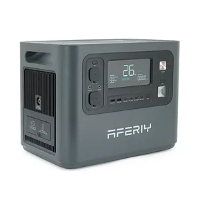 Портативна станція AFERIY AF-P280, LiFePO4, що розширюється від 2048Втч(max2800)Вт,MPPT 11.5-50В-20А(2*600Вт),out220v. LED. 2-USB,4xType-C PD20/100Вт,DC+прикурювач 12В/10А,398*280*315/398*280*220 мм22kg+19kg