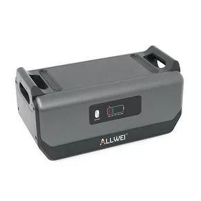 Додаткова батарея ALLWEI B200PRO (ємність 2048 Вт·ч), LiFePO4, потужність 2400 Вт, для зарядної станції SGR-PPS2400-2PRO, 480x255x240 мм, 18.6 кг
