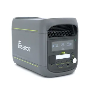 Портативна зарядна станція FOSSiBOT F1800, 1800W/1024Wh LiFePO₄, MPPT 500W max, DC-12V, Car port-12V,AC230V,USB-A,USB-C, 375×206×258mm, 11,25kg